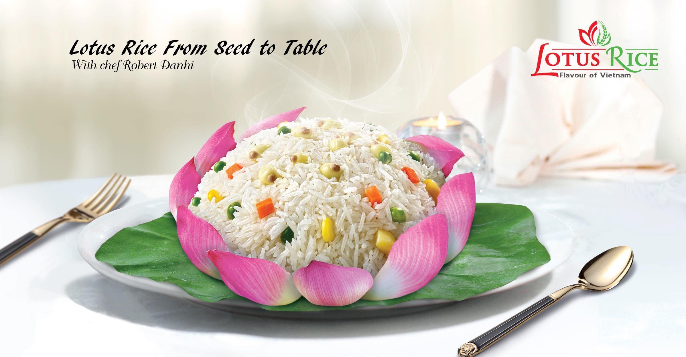 Lotus Rice - From seed to table